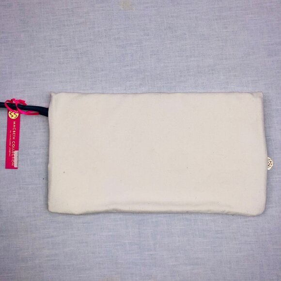 MacBeth Collection Womens Purse Nautical Anchor Blue Clutch Wristlet Strap New - Picture 6 of 9